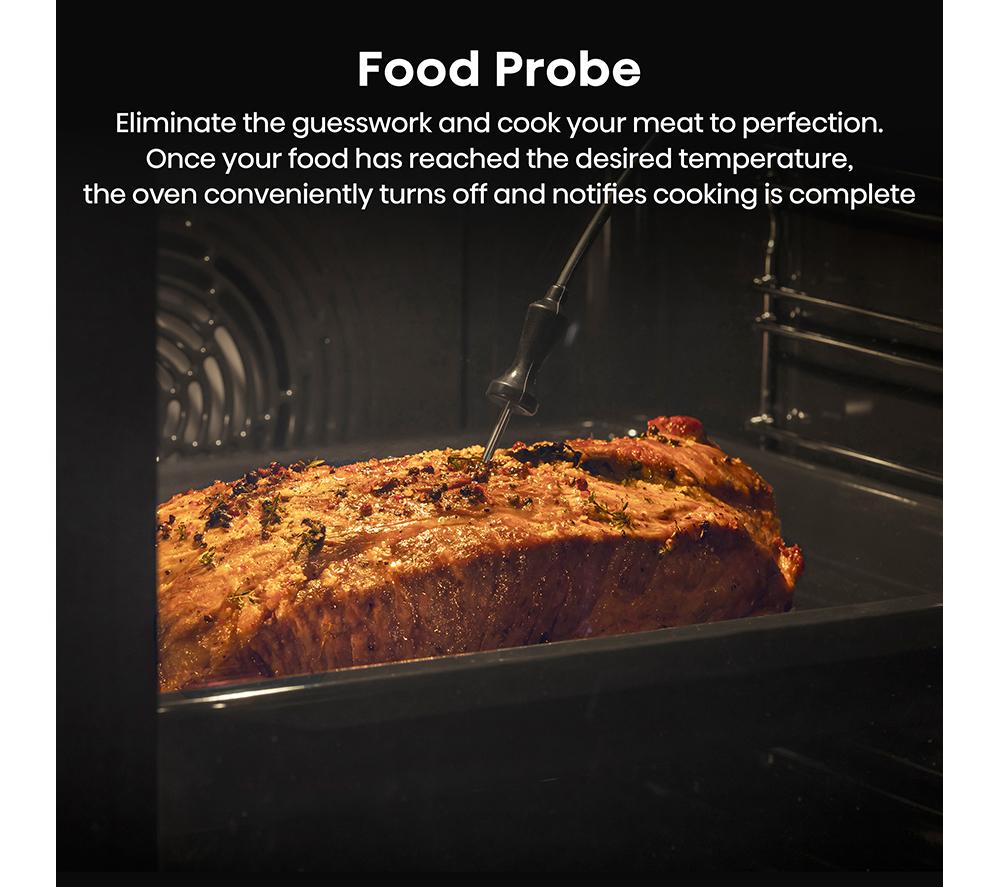 HISENSE Hi6 BlackLine AirFry BSA66346ADBGUK Electric Steam Smart Oven - Jet Black image number 13 of 20