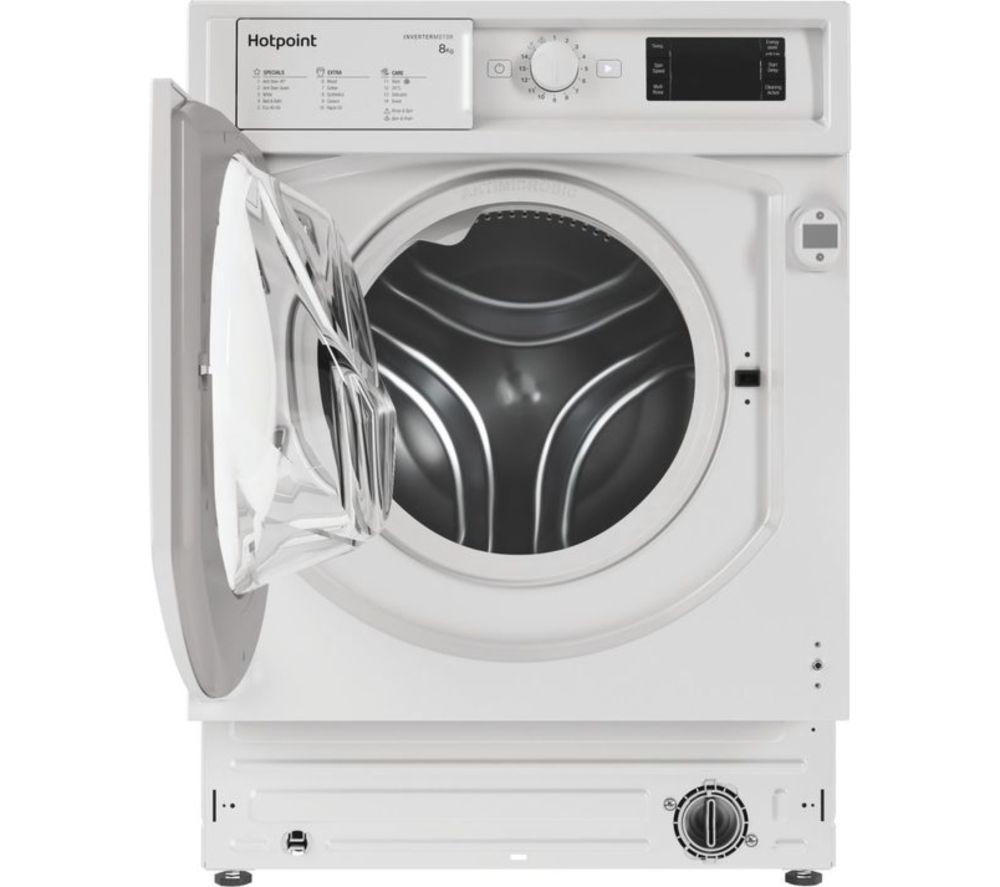 HOTPOINT BIWMHG81485UK Integrated 8 kg 1400 Spin Washing Machine image number 3 of 14