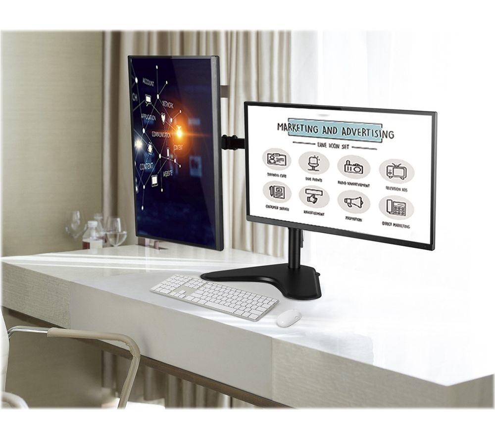 TTAP TTD-101M-DS2 Dual Arm Full Motion 13-32" Monitor Stand image number 3 of 3