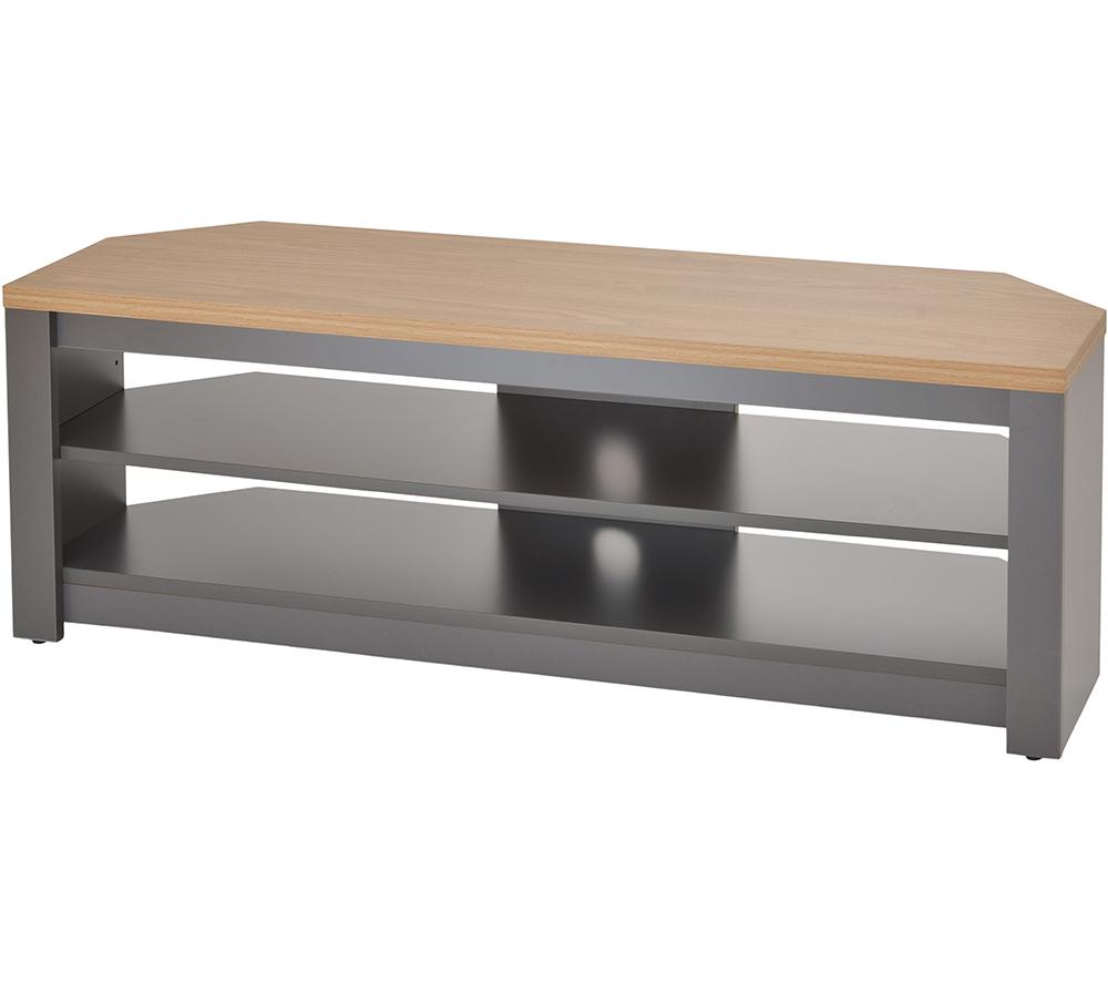 TTAP Memphis 1000 mm TV Stand for up to 55&rdquo; TVs- Oak & Grey image number 6 of 7