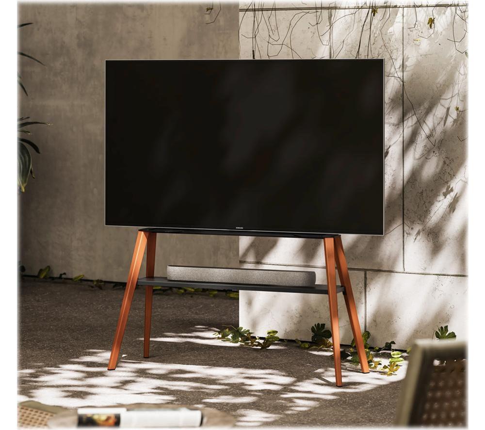TTAP ROMA-DARK 991 mm TV Stand with Bracket for Up to 65&rdquo; TVs - Dark Wood image number 3 of 7