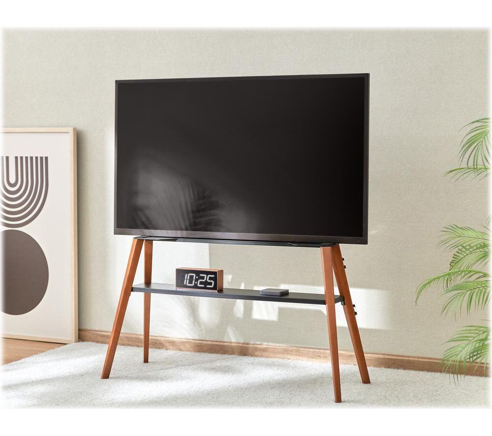 TTAP ROMA-DARK 991 mm TV Stand with Bracket for Up to 65&rdquo; TVs - Dark Wood image number 4 of 7