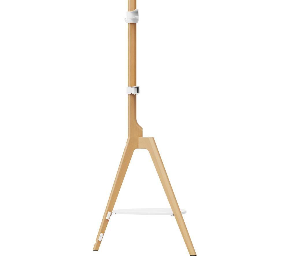TTAP Tripod 765 mm TV Stand with Bracket for Up to 65&rdquo; TVs - Brown image number 3 of 3