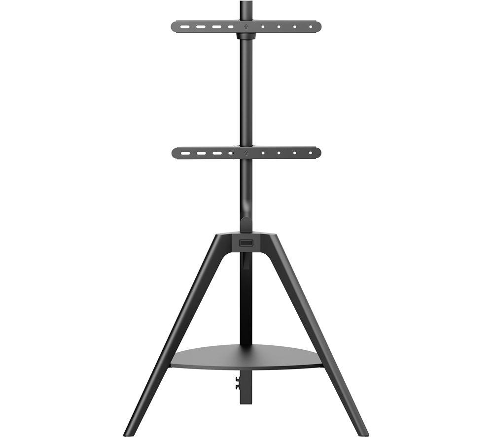 TTAP Tripod 765 mm TV Stand with Bracket - Black, Black