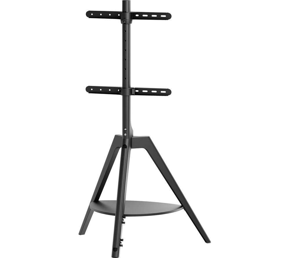 TTAP Tripod 765 mm TV Stand with Bracket for Up to 65&rdquo; TVs - Black image number 2 of 7