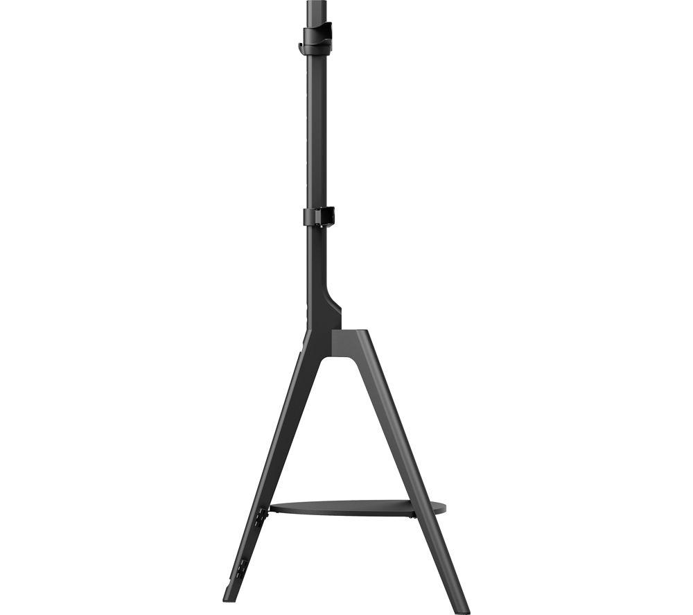 TTAP Tripod 765 mm TV Stand with Bracket for Up to 65&rdquo; TVs - Black image number 6 of 7