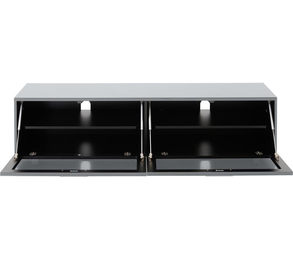 TTAP Sorrento 1600 mm TV Stand for Up to 75&rdquo; TVs - Gloss Grey image number 2 of 6