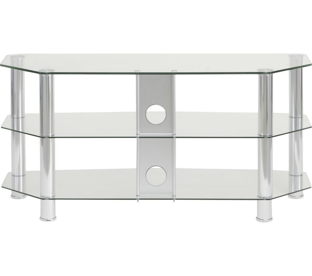 TTAP Vantage 1200 mm TV Stand for Up to 65&rdquo; TVs - Chrome image number 3 of 5