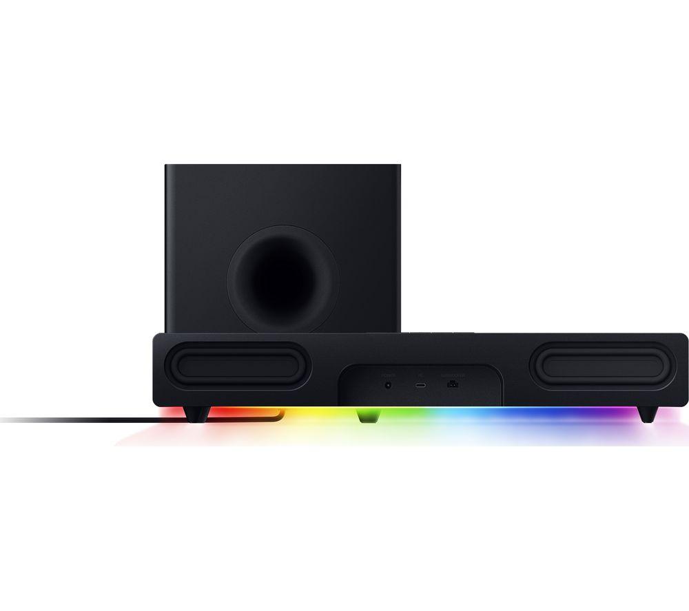 RAZER Leviathan V2 2.1 PC Soundbar with Subwoofer - Black image number 2 of 12