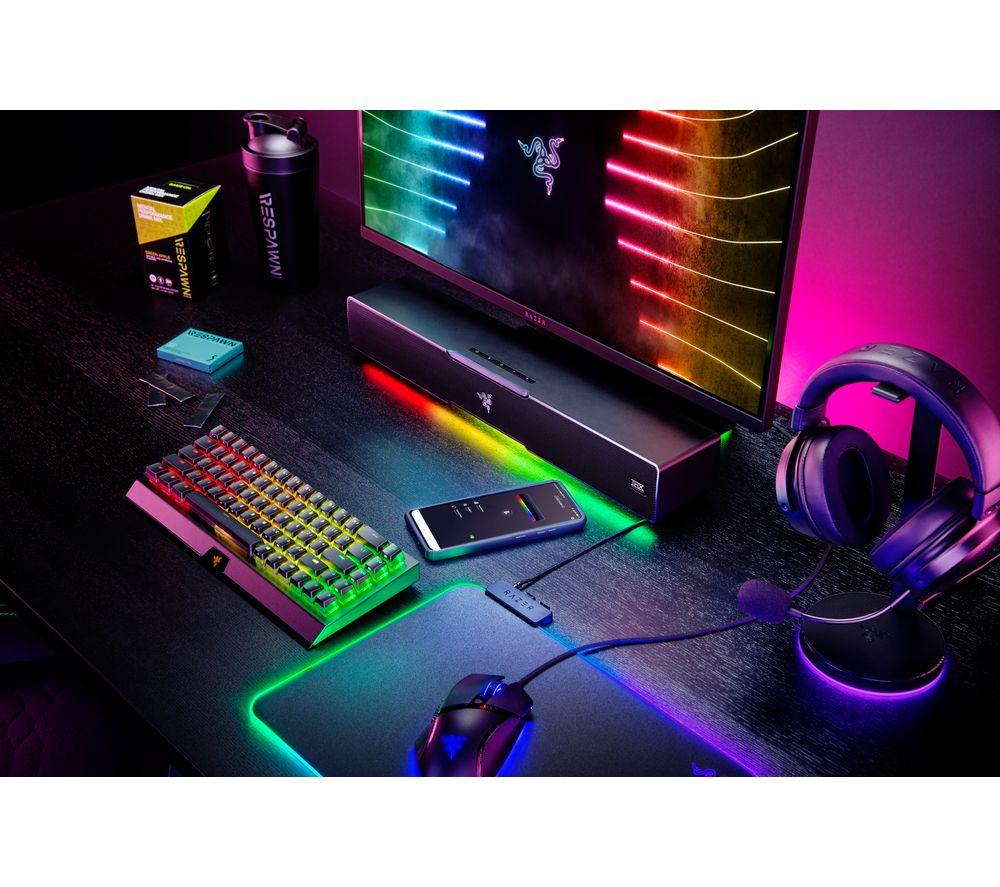 RAZER Leviathan V2 2.1 PC Soundbar with Subwoofer - Black image number 8 of 12
