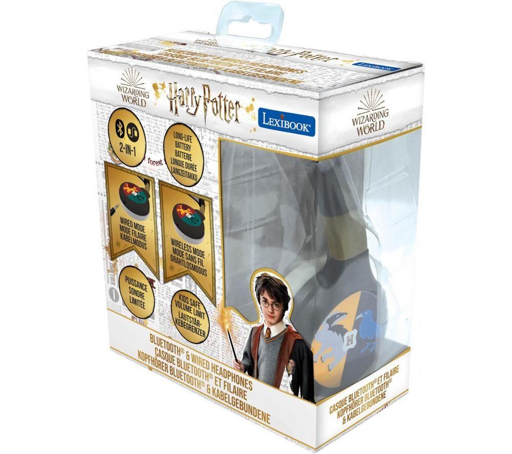 LEXIBOOK HPBT010HP Wireless Bluetooth Kids Headphones - Harry Potter image number 6 of 7