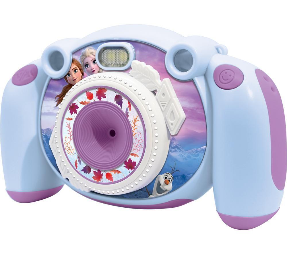 LEXIBOOK Disney Frozen Kid's Digital Camera - Purple & White image number 3 of 8