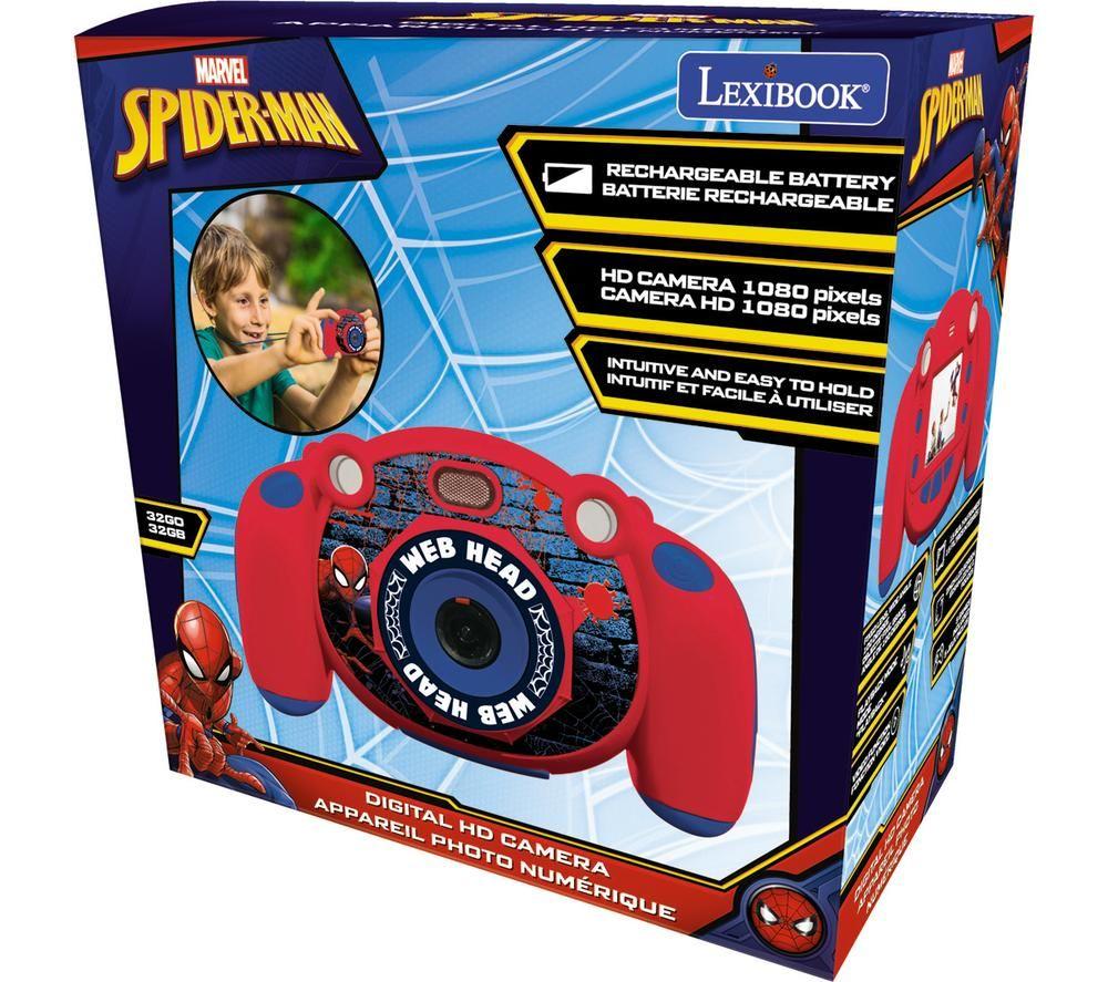 LEXIBOOK Spider-Man Kids' Digital Camera - Red & Blue image number 6 of 6