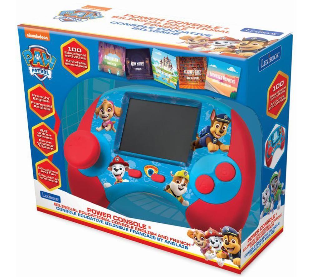 LEXIBOOK Bilingual French & English Educational Console - Paw Patrol image number 2 of 3