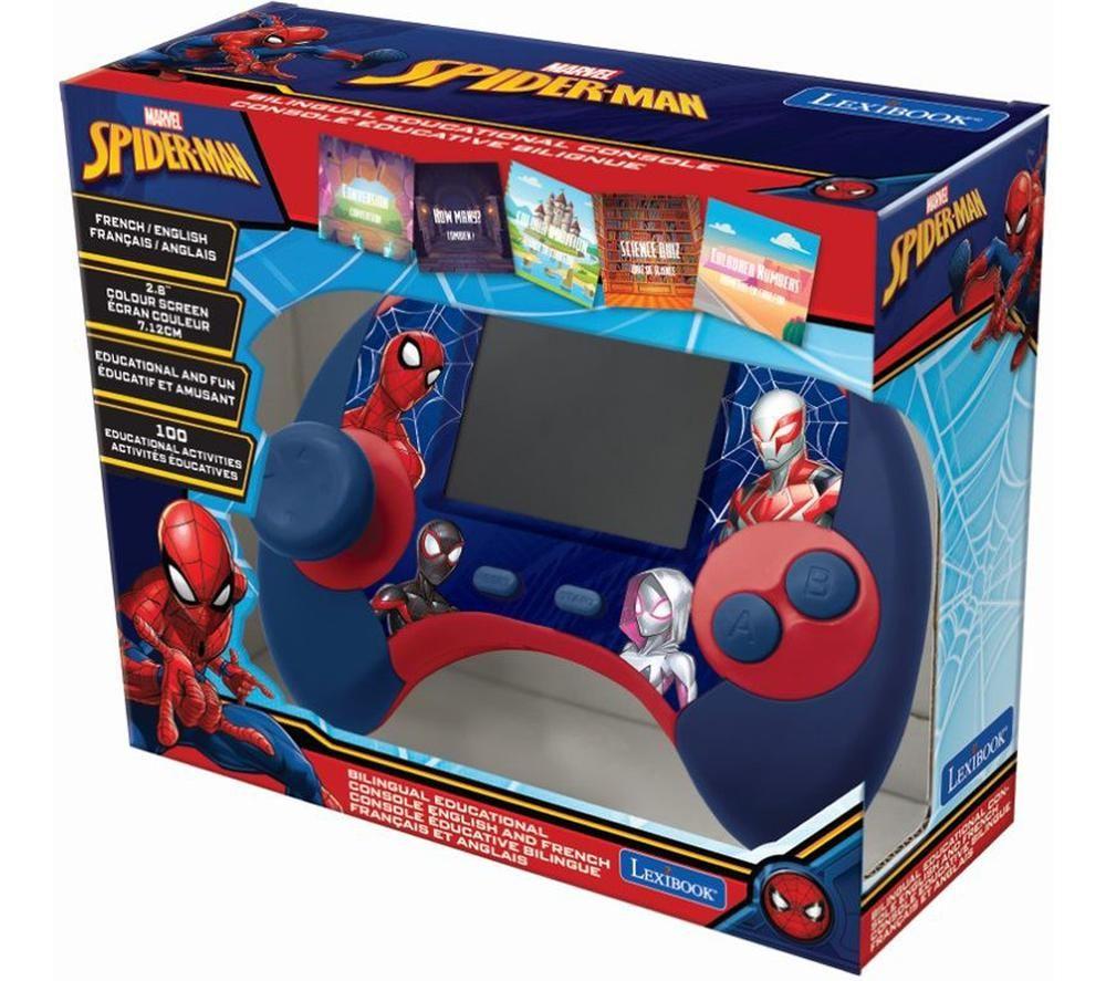 LEXIBOOK Bilingual French & English Educational Console - Spider-Man image number 3 of 3