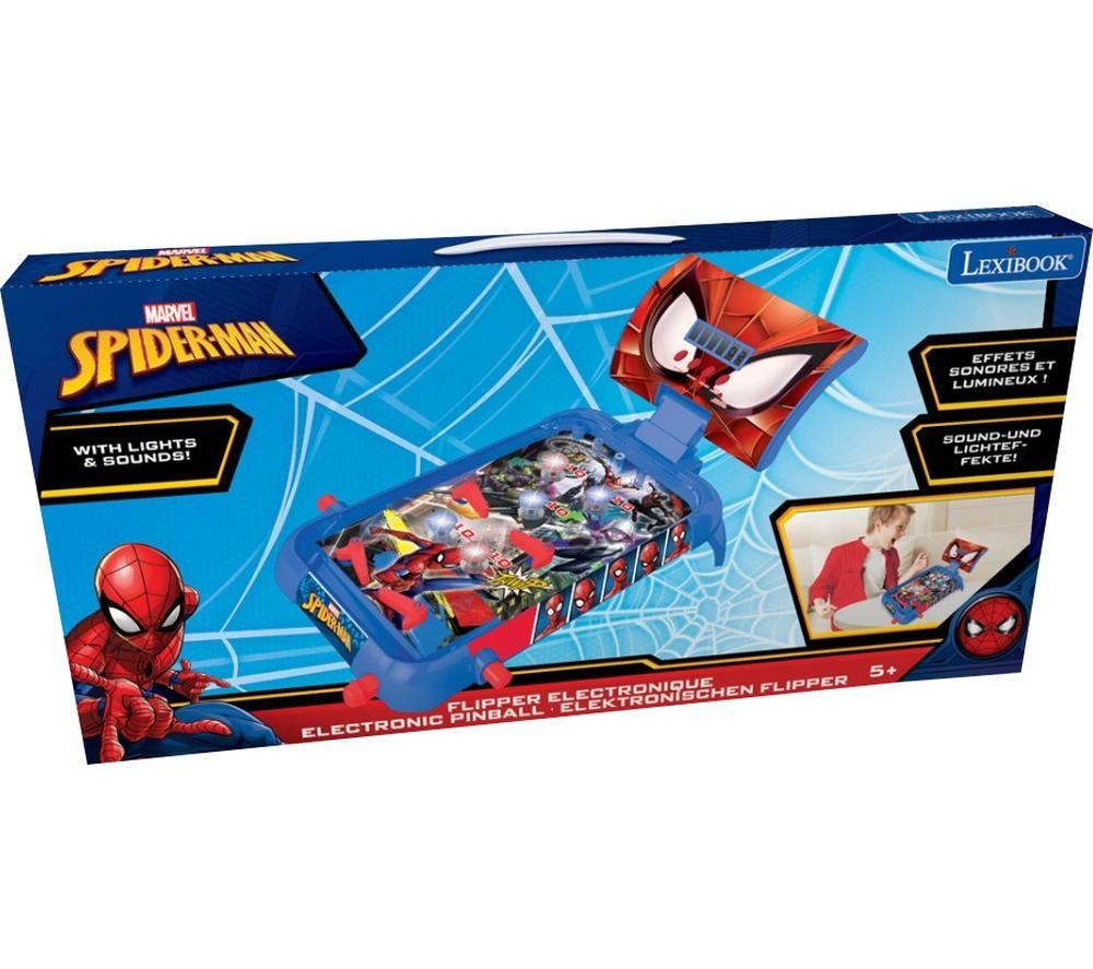 LEXIBOOK Spider Man Table Electronic Pinball Game image number 2 of 5
