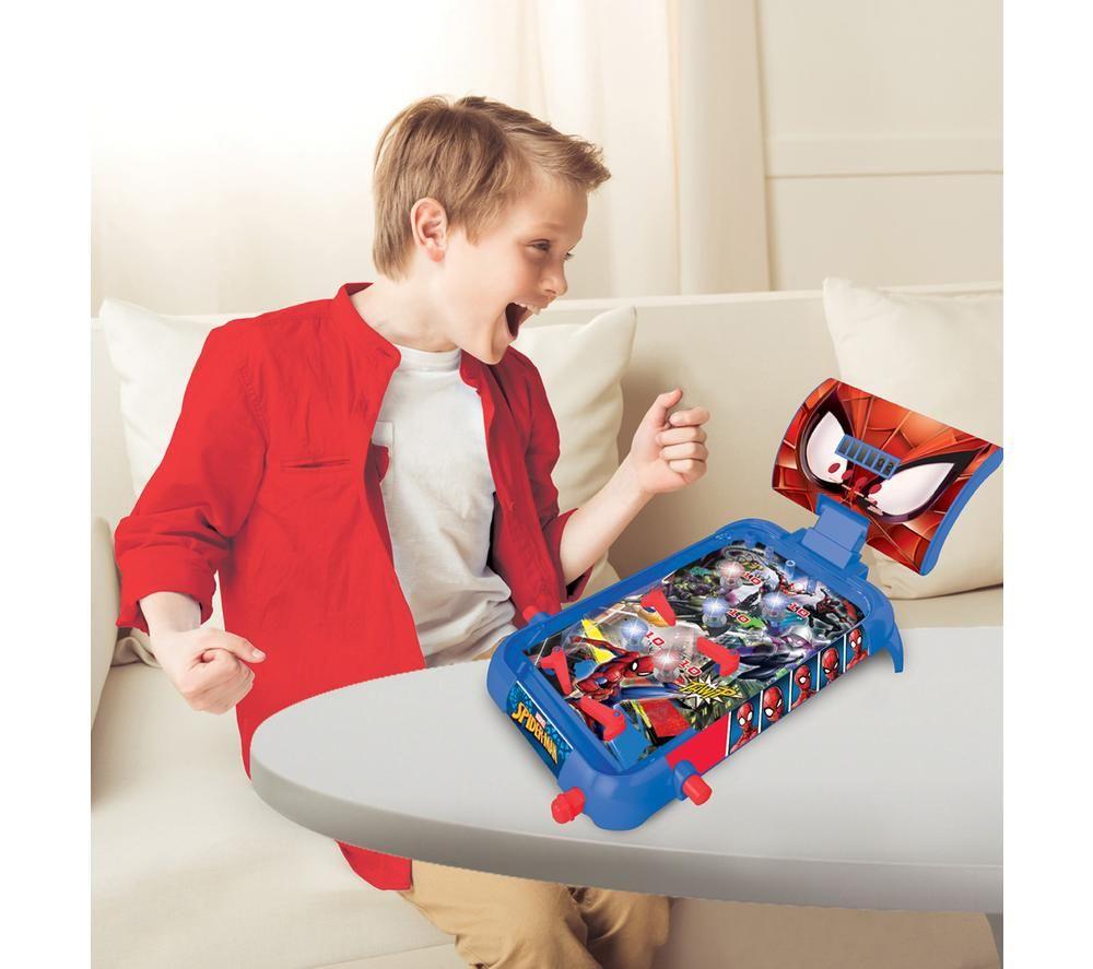 LEXIBOOK Spider Man Table Electronic Pinball Game image number 5 of 5
