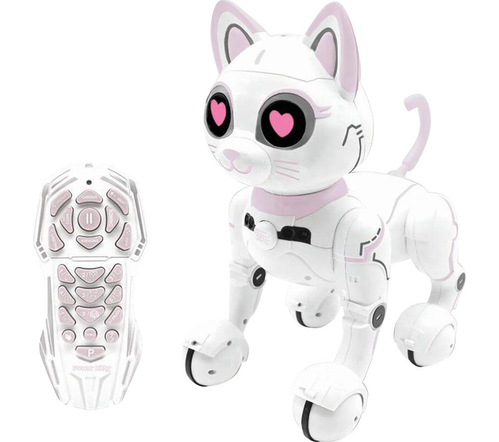 LEXIBOOK Power Kitty Robot Cat - White, White