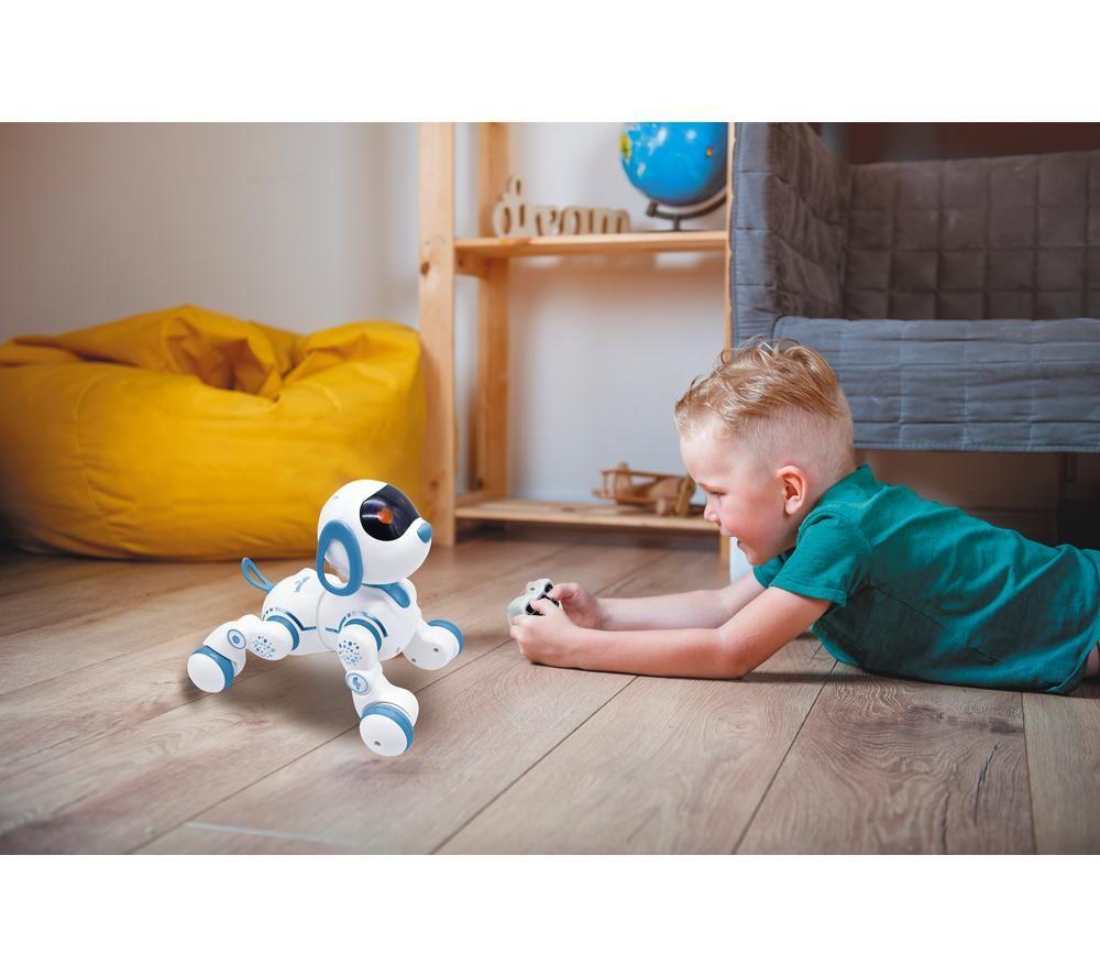 LEXIBOOK Power Puppy Robot Dog - White & Blue image number 6 of 8