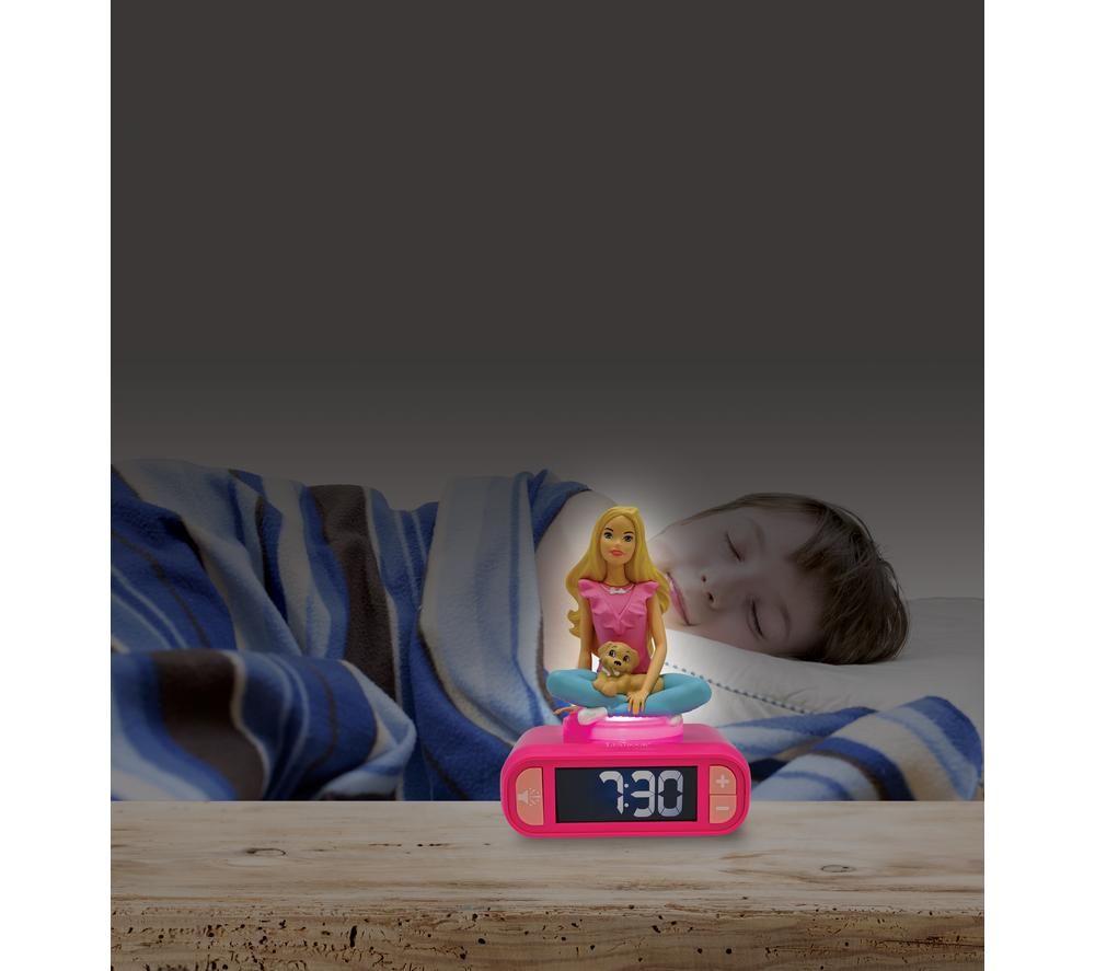 LEXIBOOK RL800BB Nightlight Alarm Clock - Barbie image number 4 of 7