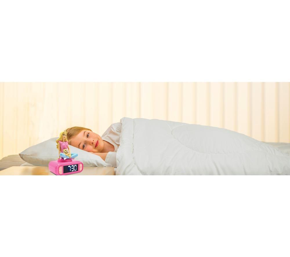 LEXIBOOK RL800BB Nightlight Alarm Clock - Barbie image number 6 of 7