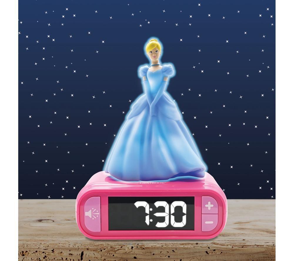 LEXIBOOK RL800DP Nightlight Alarm Clock - Disney Princess image number 3 of 6
