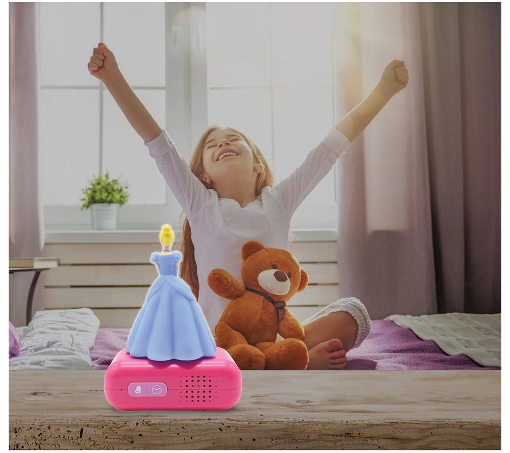 LEXIBOOK RL800DP Nightlight Alarm Clock - Disney Princess image number 5 of 6