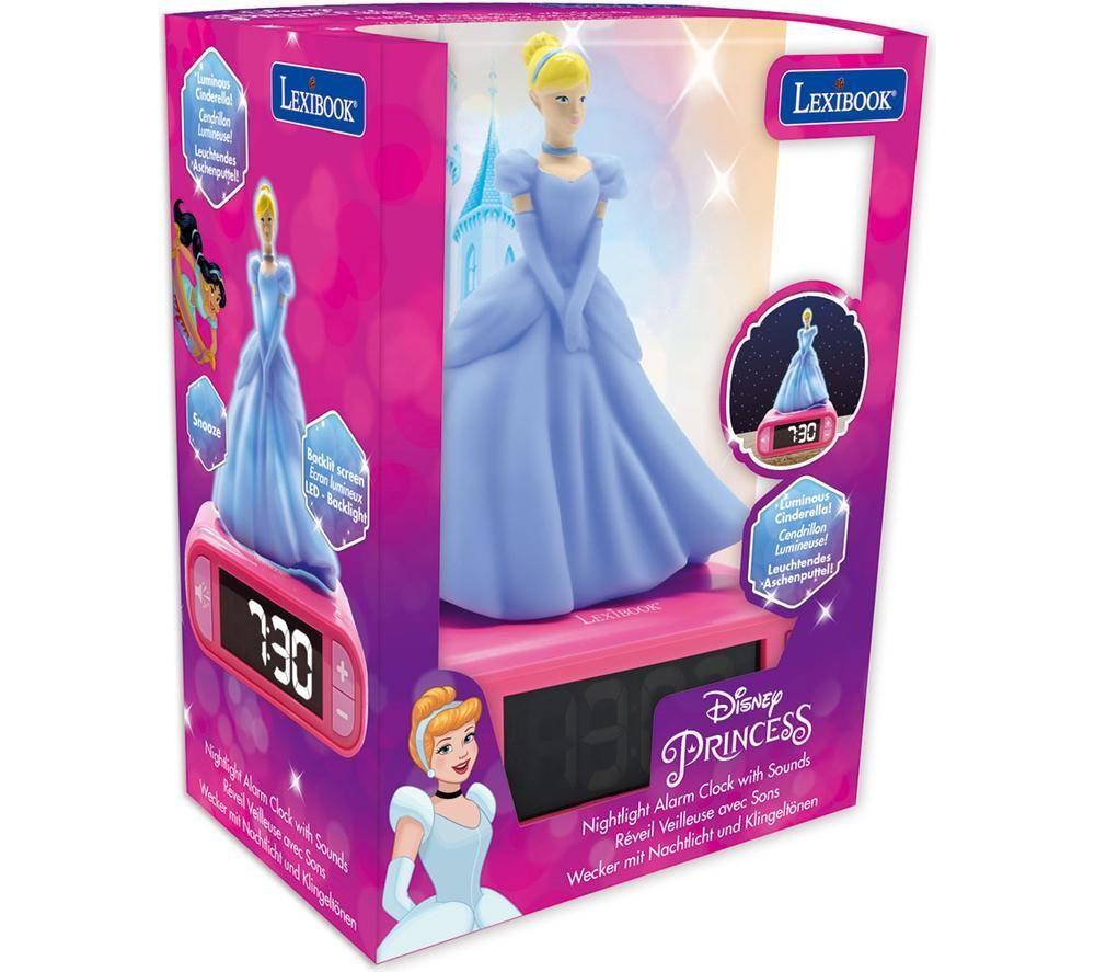 LEXIBOOK RL800DP Nightlight Alarm Clock - Disney Princess image number 6 of 6