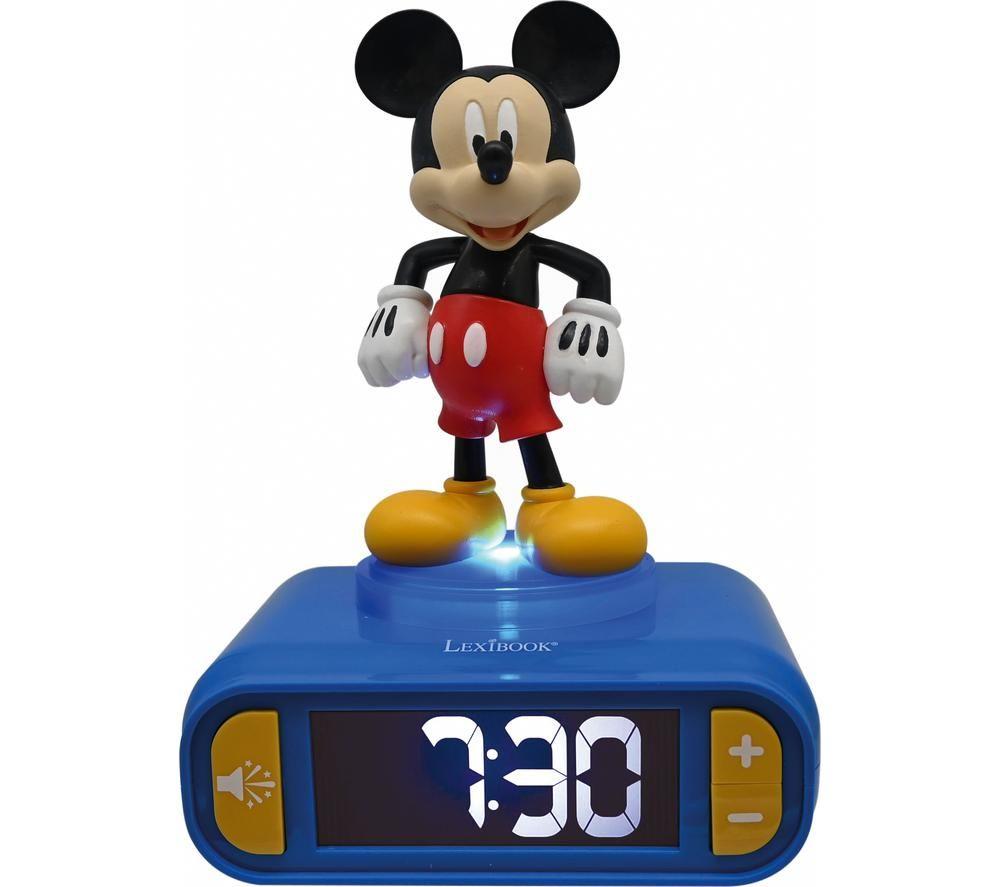 LEXIBOOK RL800MCH Nightlight Alarm Clock - Mickey Mouse image number 2 of 8