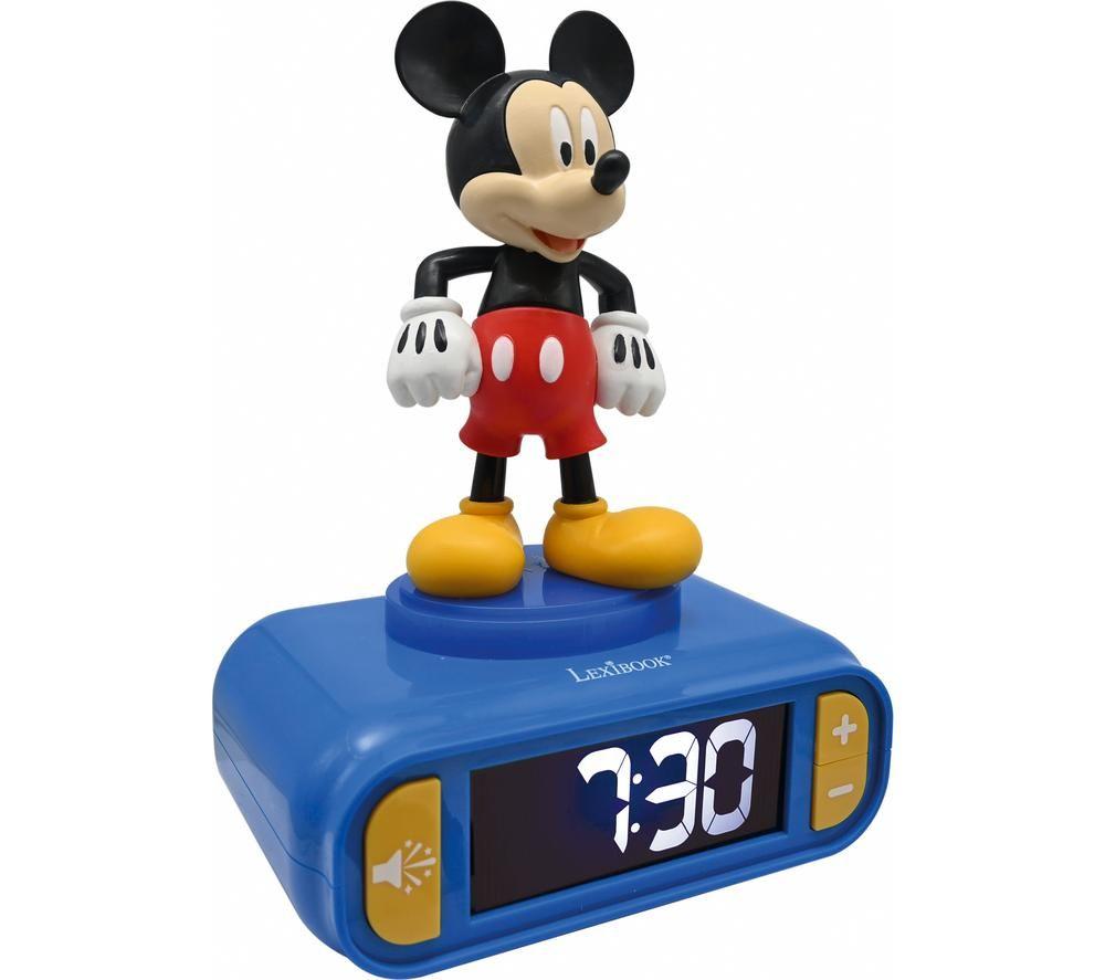 LEXIBOOK RL800MCH Nightlight Alarm Clock - Mickey Mouse image number 4 of 8