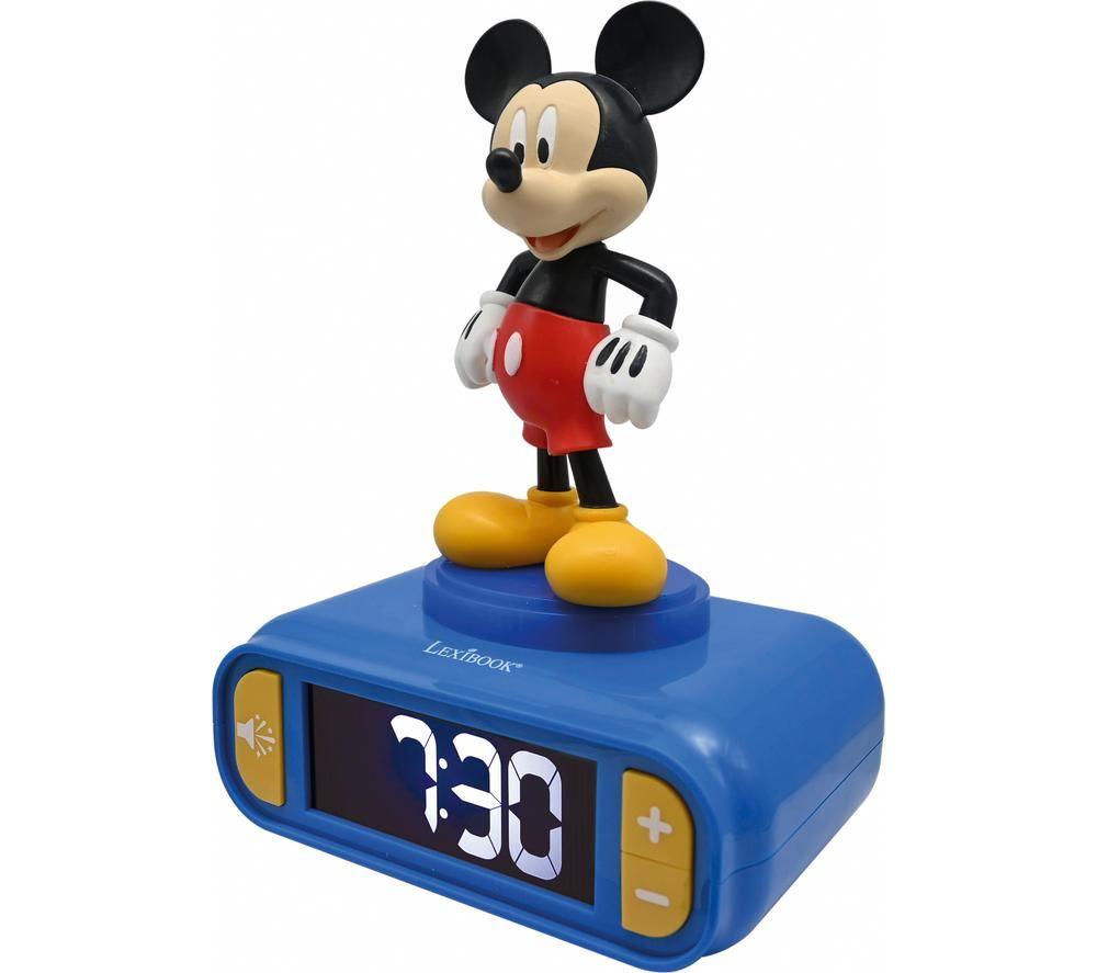 LEXIBOOK RL800MCH Nightlight Alarm Clock - Mickey Mouse image number 5 of 8