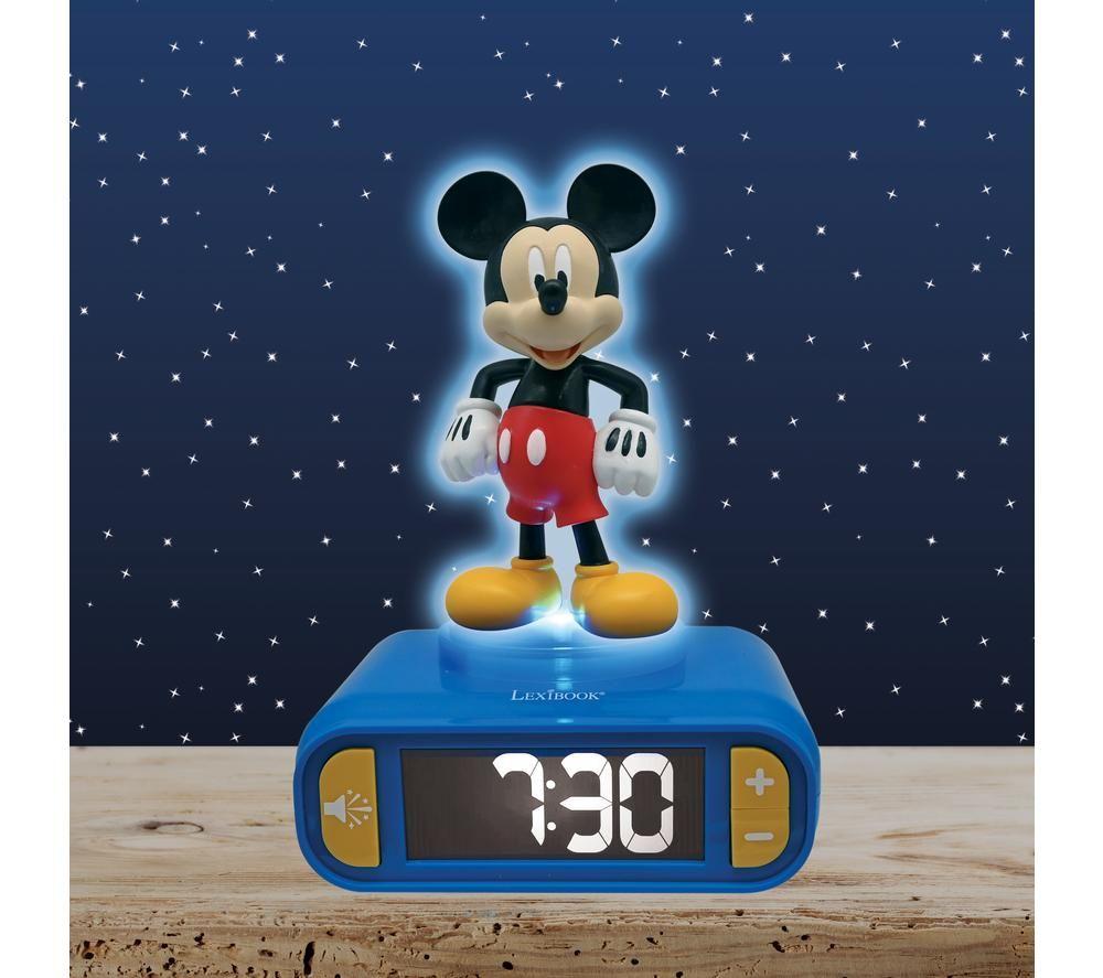 LEXIBOOK RL800MCH Nightlight Alarm Clock - Mickey Mouse image number 6 of 8