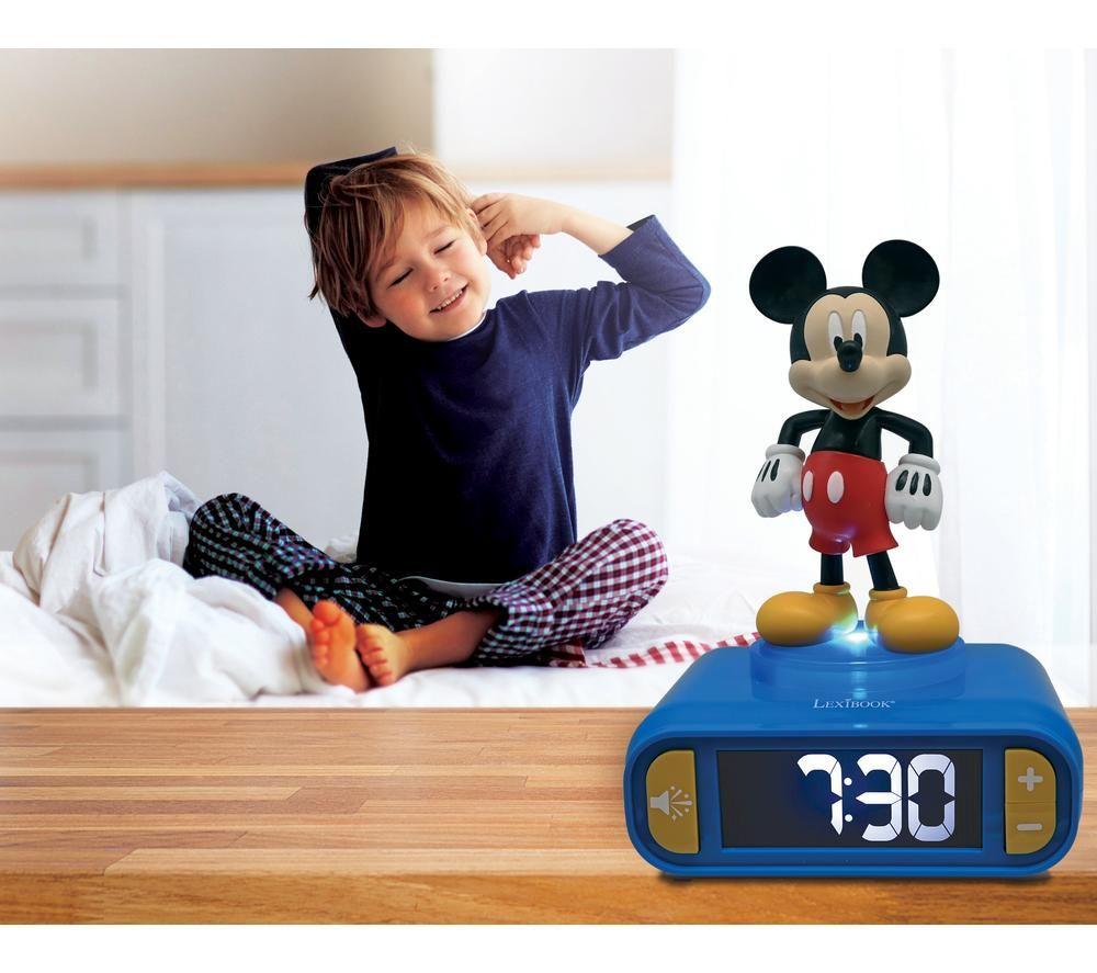 LEXIBOOK RL800MCH Nightlight Alarm Clock - Mickey Mouse image number 7 of 8