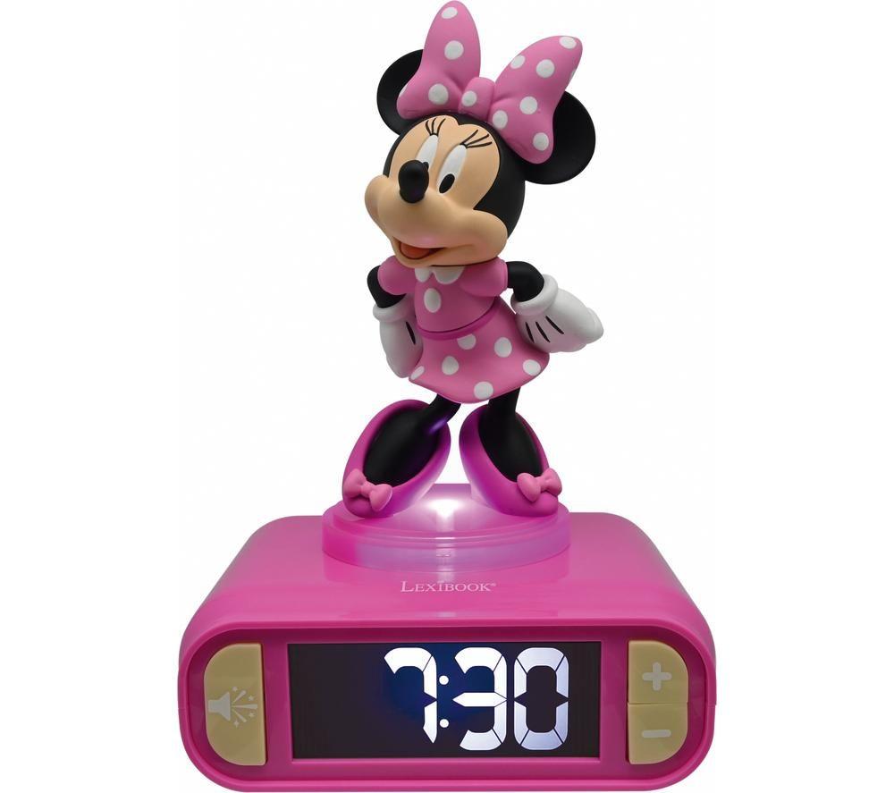 LEXIBOOK RL800MN Nightlight Alarm Clock - Minnie Mouse image number 2 of 7