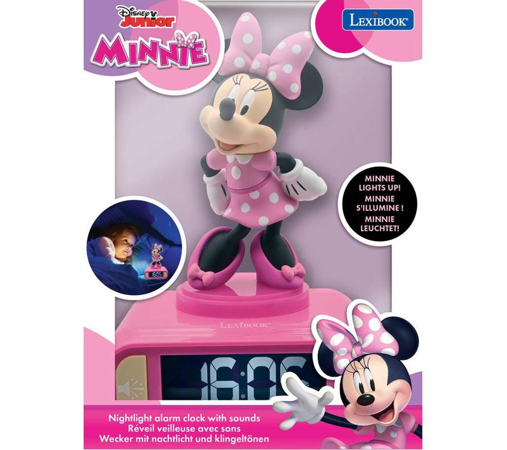 LEXIBOOK RL800MN Nightlight Alarm Clock - Minnie Mouse image number 7 of 7