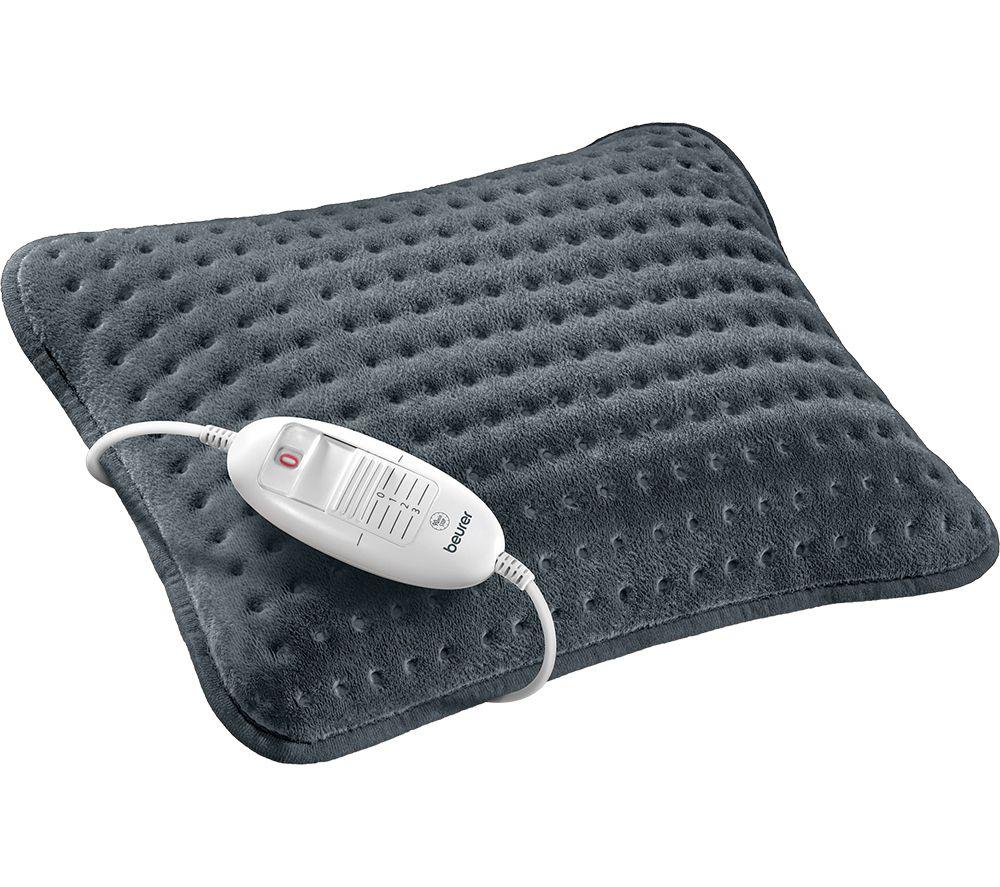 Beurer Hk 48 Cosy Electric Cushion - Grey, 40 X 30 Cm