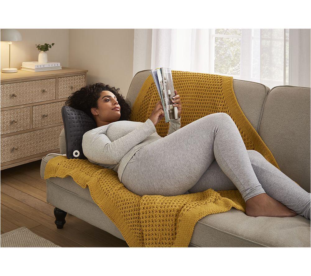 BEURER HK 48 Cosy Electric Cushion - Grey, 40 x 30 cm image number 5 of 7