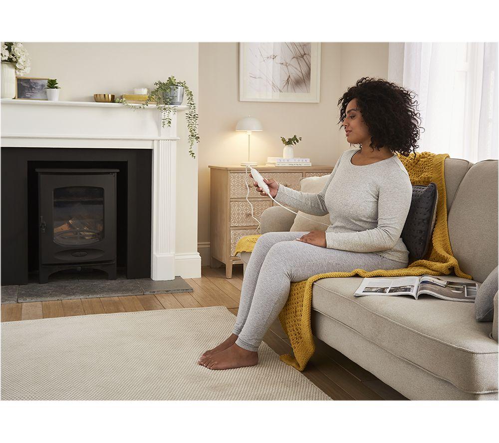BEURER HK 48 Cosy Electric Cushion - Grey, 40 x 30 cm image number 6 of 7