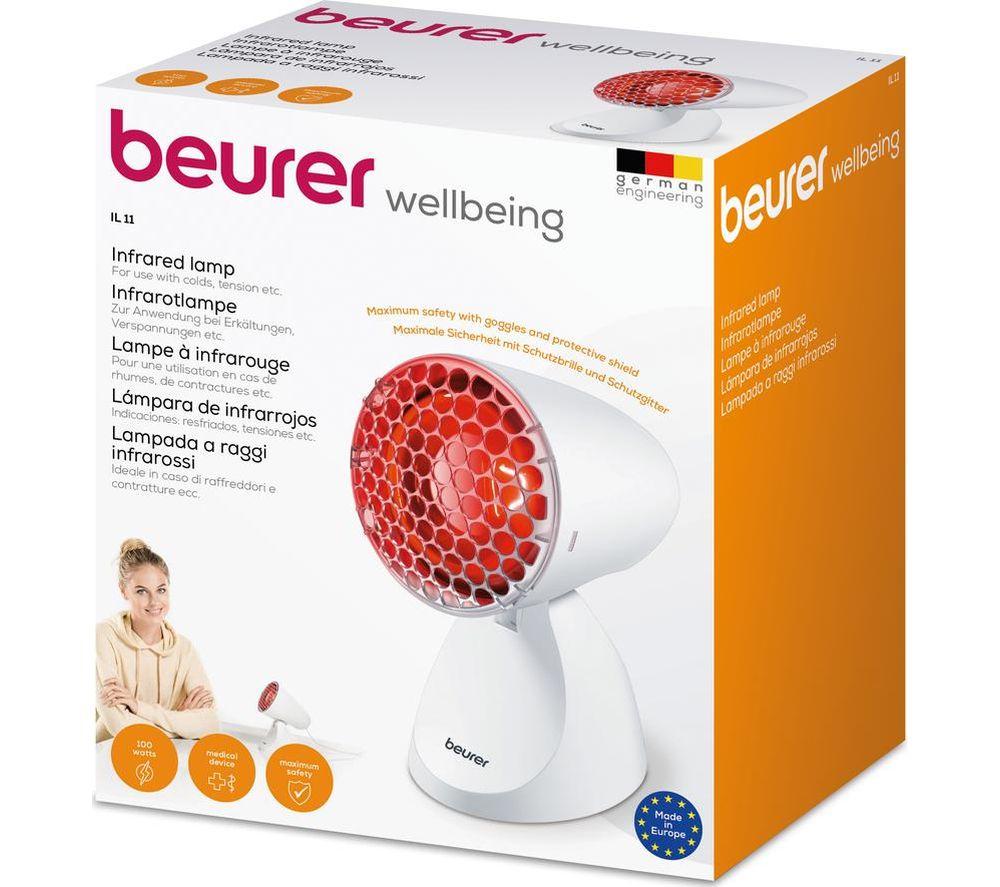 BEURER IL 11 Infrared Lamp - White image number 3 of 3