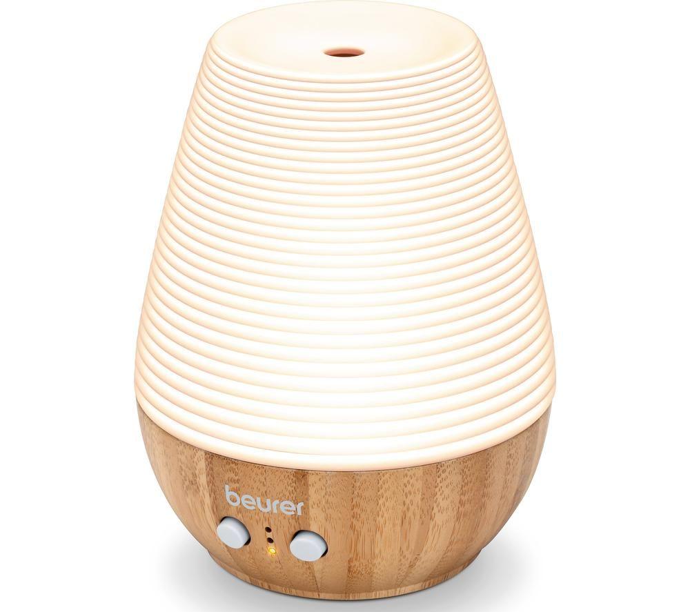 BEURER LA 40 Aroma Diffuser with Mood Lighting - White & Brown