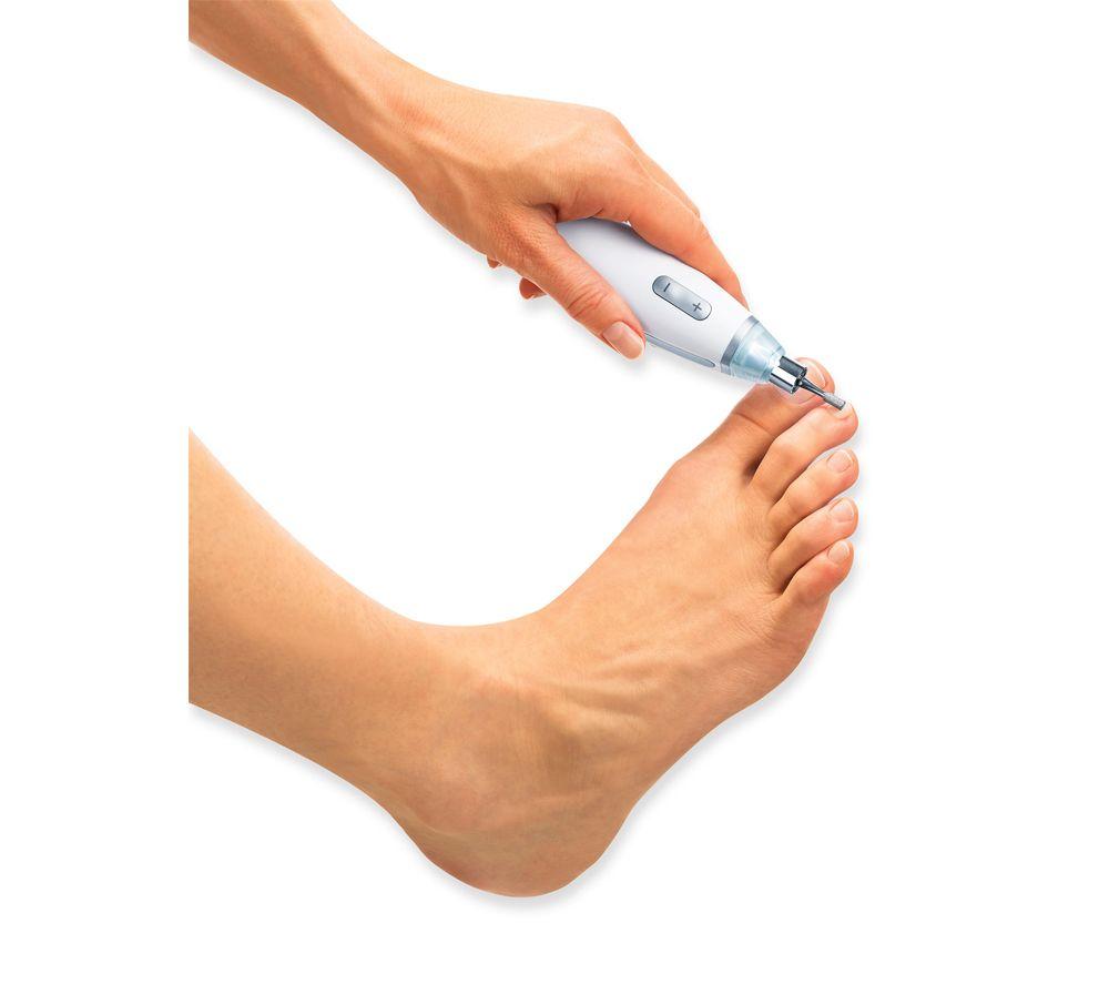 BEURER MP 62 Electric Nail File - Silver & White image number 5 of 6