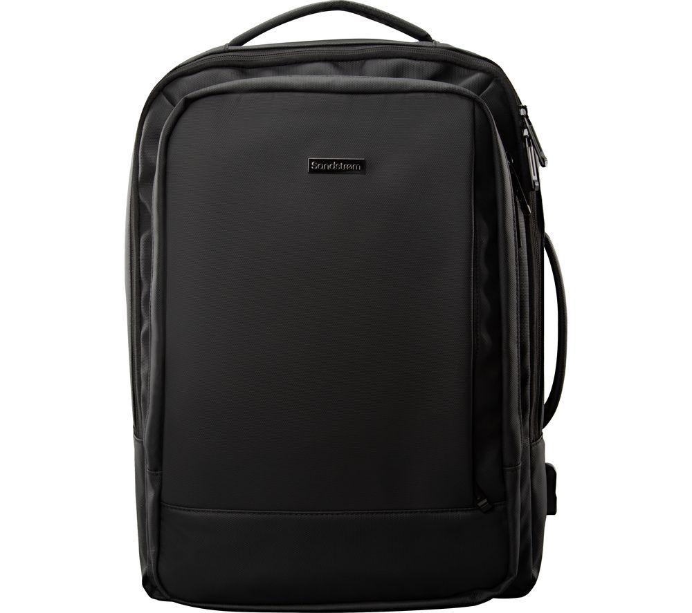 SANDSTROM S15BPBK24 15.6 Laptop Backpack - Black, Black