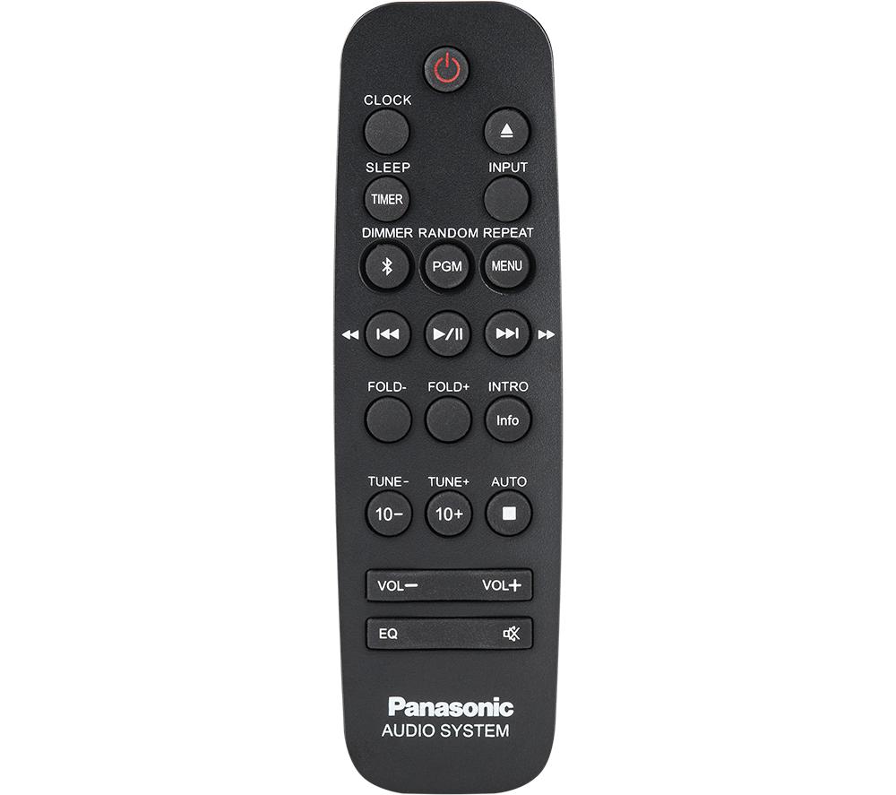 PANASONIC SC-DM202 Bluetooth All-in-One Stereo System - Black image number 5 of 9