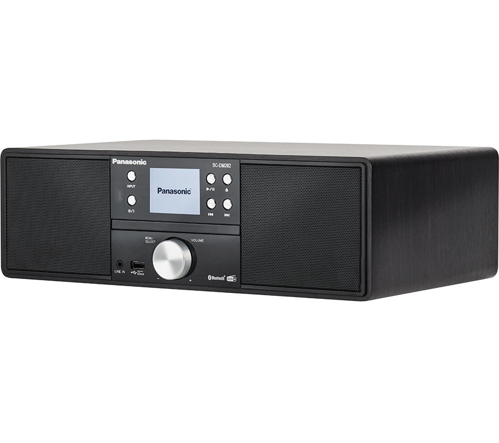 PANASONIC SC-DM202 Bluetooth All-in-One Stereo System - Black image number 7 of 9