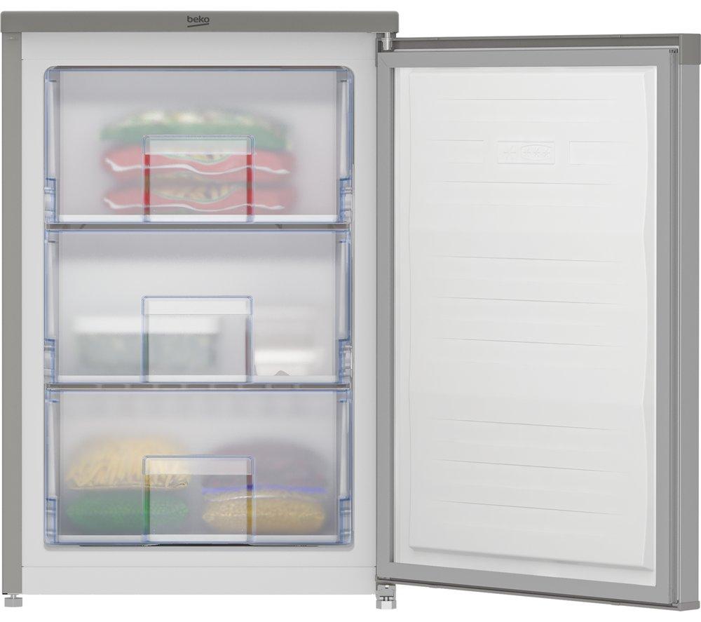 BEKO UFF4584S Undercounter Freezer - Silver image number 3 of 9