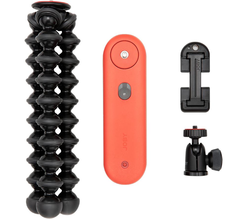 JOBY Swing Complete Kit, Includes Bluetooth Electronic Slider, GorillaPod, BallHead, Phone Mount, Linear Motion Control, Motorized Slider for Mobile Phone, Content Creation, Time Lapse, App Control