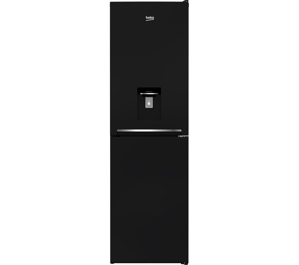 BEKO Pro HarvestFresh CNG4582DVB 50/50 Fridge Freezer – Black, Black