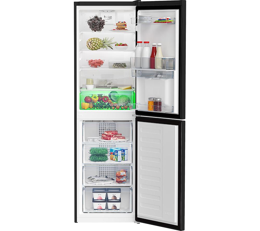 BEKO Pro HarvestFresh CNG4582DVB 50/50 Fridge Freezer - Black image number 3 of 12