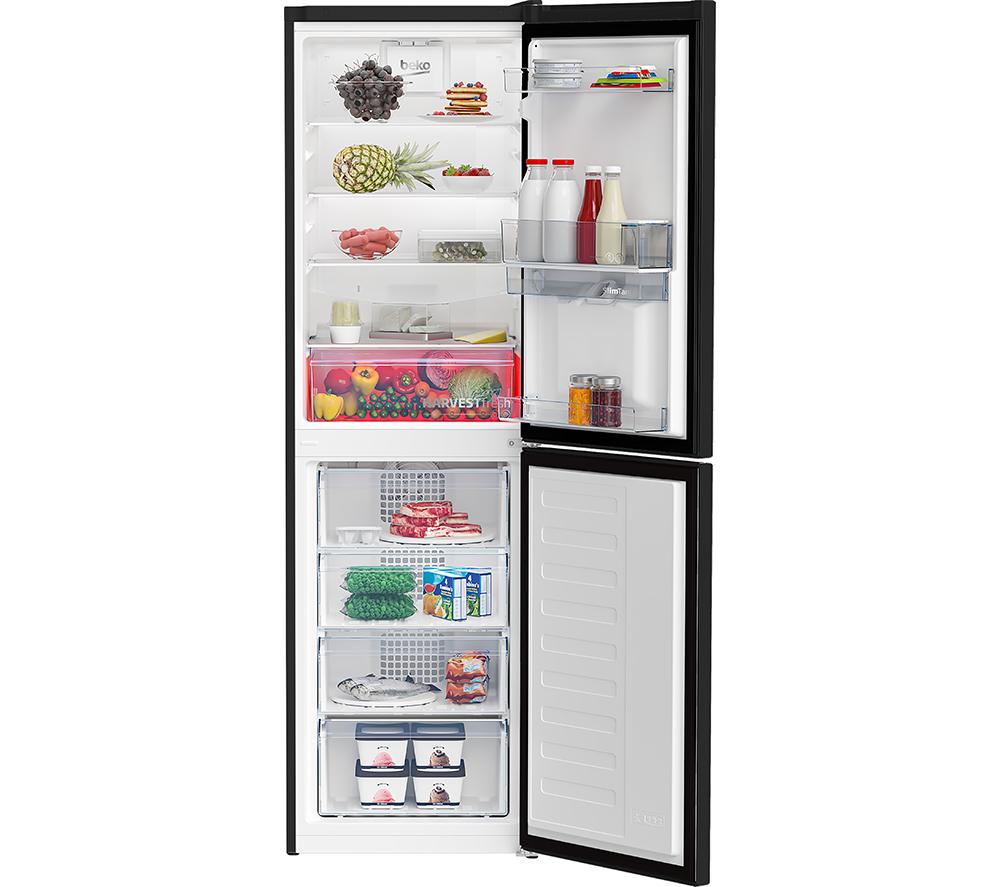 BEKO Pro HarvestFresh CNG4582DVB 50/50 Fridge Freezer - Black image number 4 of 12