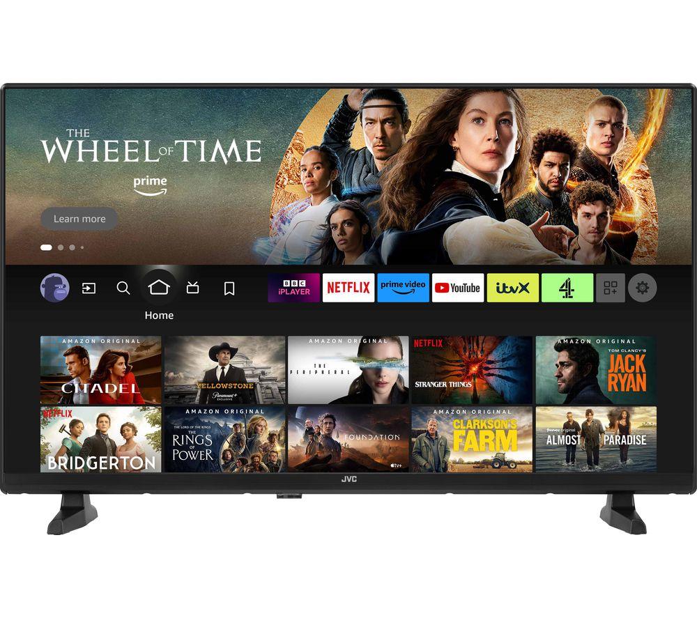 32 JVC LT-32CF230 Fire TV  Smart HD Ready HDR LED TV with Amazon Alexa, Black